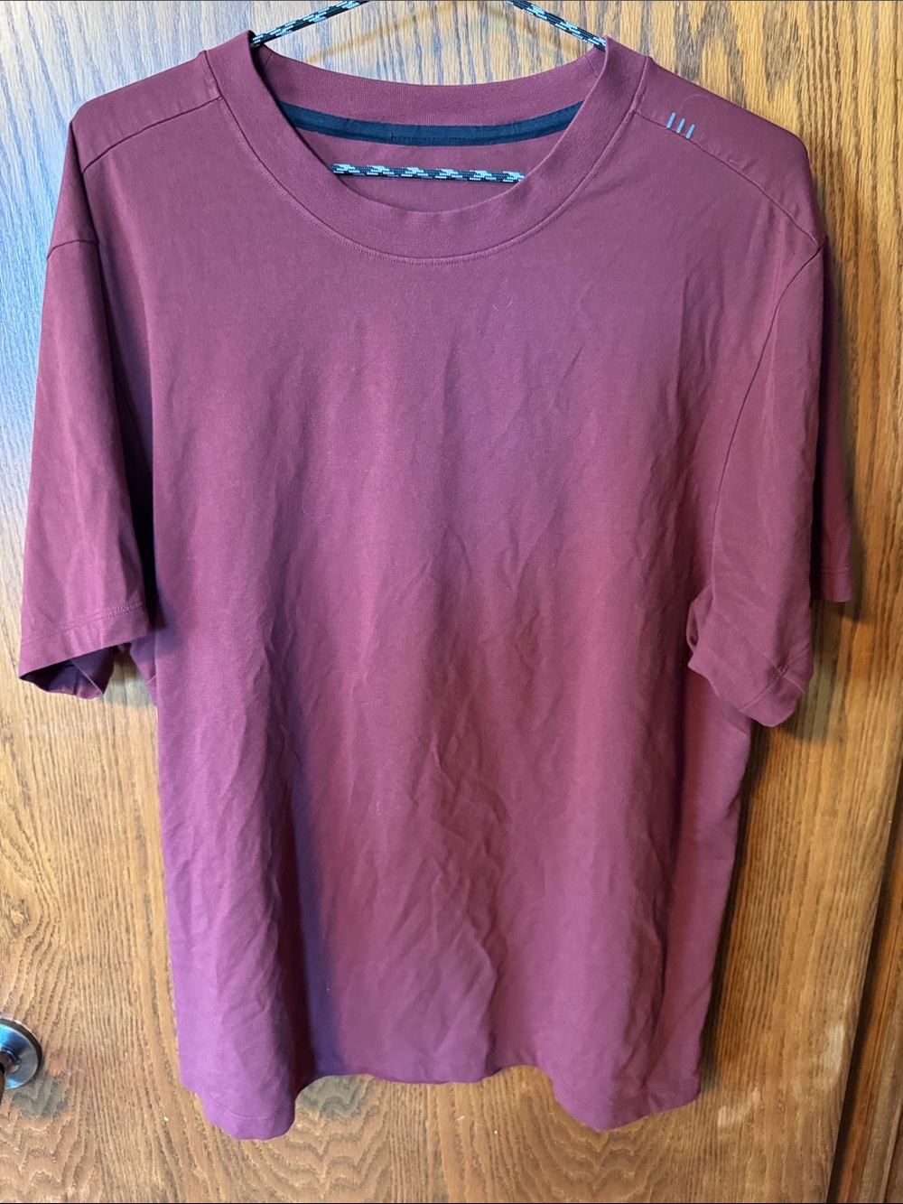 lululemon athletica Short Sleeve Crew — Maroon